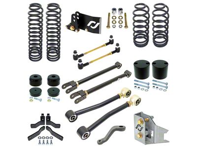 RockJock 4-Inch Sport Edition Suspension Lift Kit (07-18 Jeep Wrangler JK 4-Door)