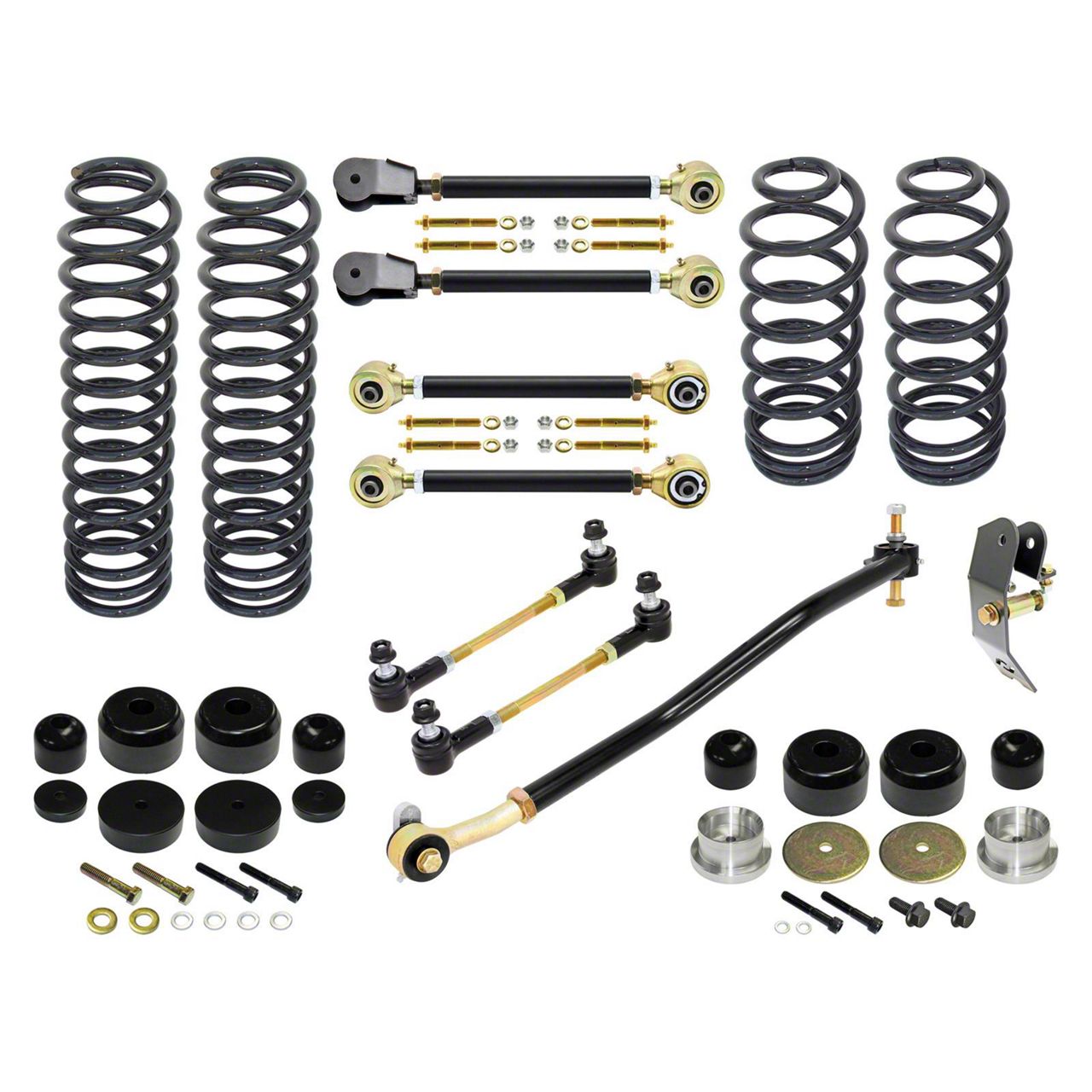 RockJock Jeep Wrangler 4Inch Sport Edition Suspension Lift Kit RJ
