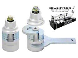 RockJock Adjustable Front Bump Stops (07-25 Jeep Wrangler JK & JL)