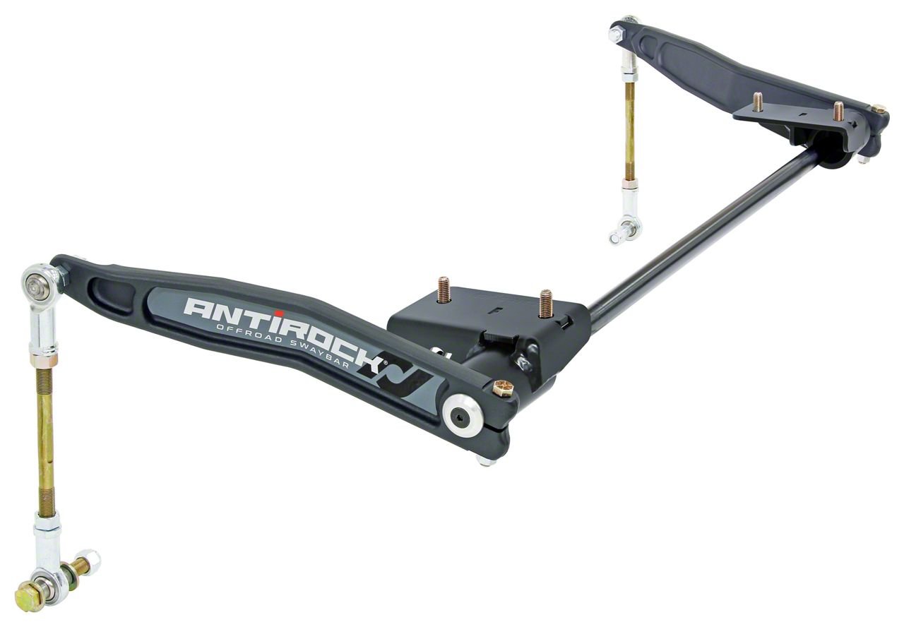 RockJock Jeep Wrangler Antirock Front Sway Bar Kit with