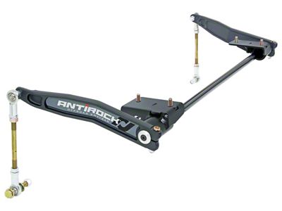 RockJock Antirock Front Sway Bar Kit with Forged Arms (18-25 Jeep Wrangler JL)