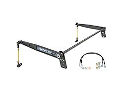 RockJock Antirock Heavy Rear Sway Bar Kit with Forged Arms; 1-1/8-Inch Bar (07-18 Jeep Wrangler JK)