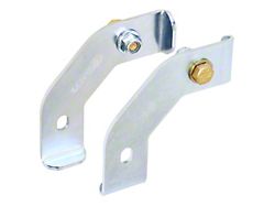 RockJock Front Brake Hose Relocation Bracket Kit (18-25 Jeep Wrangler JL)