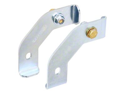 RockJock Front Brake Hose Relocation Bracket Kit (18-25 Jeep Wrangler JL)