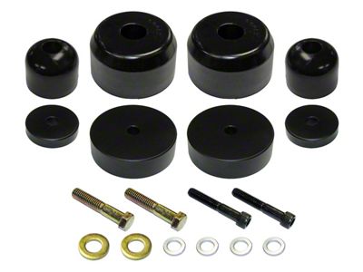 RockJock Front Bump Stop Kit (97-06 Jeep Wrangler TJ)