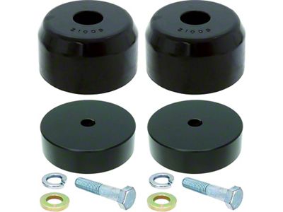 RockJock Front Bump Stop Kit (07-18 Jeep Wrangler JK)