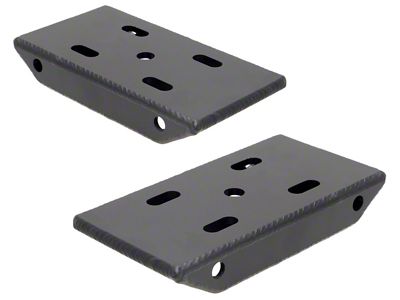 RockJock HD Front Leaf Spring Plates for 2-Inch Wide Springs (76-86 Jeep CJ7)