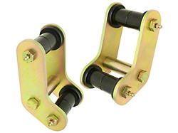 RockJock Heavy Duty Boomerang Rear Shackles (87-95 Jeep Wrangler YJ)