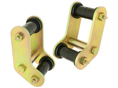 RockJock Heavy Duty Boomerang Rear Shackles (87-95 Jeep Wrangler YJ)