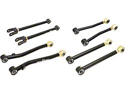 RockJock Johnny Joint Adjustable Front and Rear Control Arms (18-26 Jeep Wrangler JL)