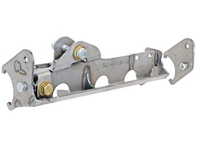 RockJock Trac Bar Relocation and Ram Assist Mount Bracket; High Steer (18-25 Jeep Wrangler JL)