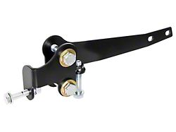RockJock Trac Bar Relocation and Steering Stabilizer Shock Mount Bracket; High Steer (18-25 Jeep Wrangler JL)
