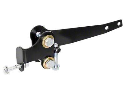 RockJock Trac Bar Relocation and Steering Stabilizer Shock Mount Bracket; High Steer (18-25 Jeep Wrangler JL)
