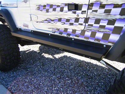 Rock-Slide Engineering Step Sliders (04-06 Jeep Wrangler TJ Unlimited)