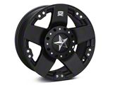 XD Rockstar Matte Black Wheel; 18x9; 0mm Offset (07-22 Jeep Wrangler JK & JL)