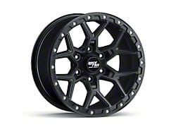 RockTrix Offroad RT107 Matte Black 6-Lug Wheel; 17x9; -12mm Offset (03-09 4Runner)