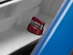 ROCKWORKX Hard Top Quick Removal D-Ring Thumb Screws; Red (20-25 Jeep Gladiator JT)
