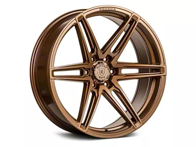 Rohana Wheels RFV1 Matte Bronze 6-Lug Wheel; 22x9.5; 0mm Offset (05-15 Tacoma)