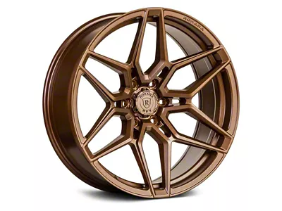 Rohana Wheels RFV2 Matte Bronze 6-Lug Wheel; 22x9.5; 0mm Offset (24-25 Tacoma)