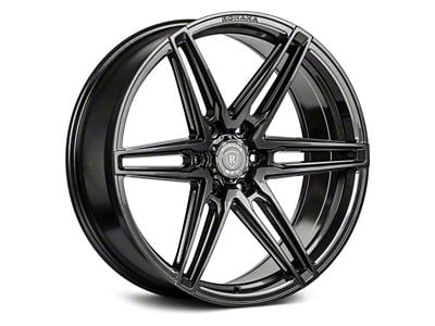 Rohana Wheels RFV1 Gloss Graphite 6-Lug Wheel; 22x9.5; 22mm Offset (03-09 4Runner)