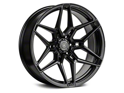 Rohana Wheels RFV2 Matte Black 6-Lug Wheel; 22x9.5; 0mm Offset (03-09 4Runner)