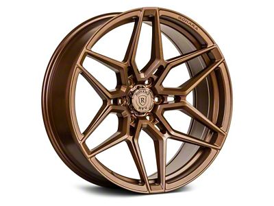 Rohana Wheels RFV2 Matte Bronze 6-Lug Wheel; 22x9.5; 0mm Offset (03-09 4Runner)