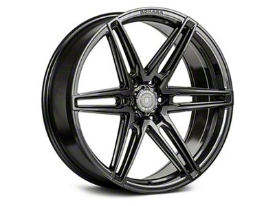 Rohana Wheels RFV1 Gloss Graphite 6-Lug Wheel; 20x9.5; 18mm Offset (21-25 Bronco, Excluding Raptor)