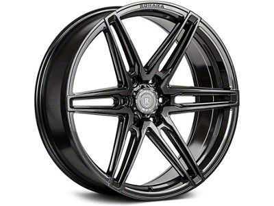 Rohana Wheels RFV1 Gloss Graphite 6-Lug Wheel; 22x9.5; 0mm Offset (21-25 Bronco, Excluding Raptor)