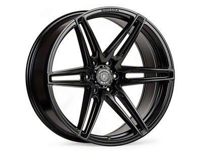 Rohana Wheels RFV1 Matte Black 6-Lug Wheel; 22x9.5; 22mm Offset (21-25 Bronco, Excluding Raptor)
