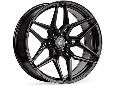 Rohana Wheels RFV2 Matte Black 6-Lug Wheel; 22x9.5; 0mm Offset (21-25 Bronco, Excluding Raptor)