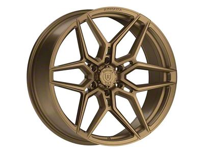 Rohana Wheels RFV2 Matte Bronze 6-Lug Wheel; 22x9.5; 22mm Offset (21-25 Bronco, Excluding Raptor)