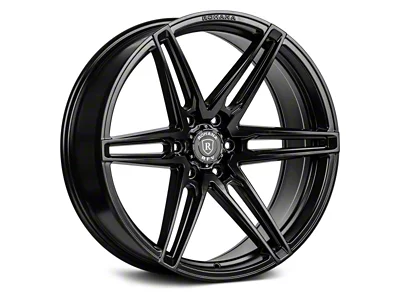 Rohana Wheels RFV1 Matte Black 6-Lug Wheel; 22x9.5; 22mm Offset (22-25 Tundra)