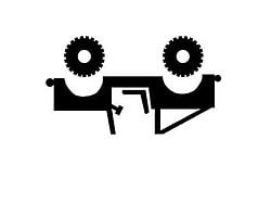 SEC10 Rollover Decal; White 