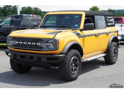 Romik RAL-S Running Boards; Silver (21-25 Bronco 4-Door)