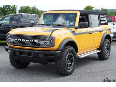 Romik RB2-T Running Boards; Stainless Steel (21-25 Bronco 4-Door)