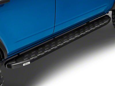 Romik REC-B Running Boards; Black (21-25 Bronco 4-Door)