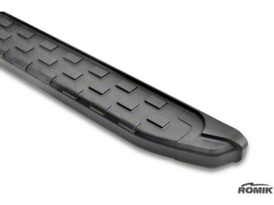 Romik REC-B Running Boards; Black (21-26 Bronco Sport)