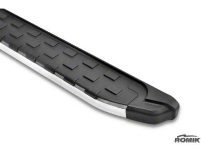 Romik REC-P Running Boards; Polished (21-26 Bronco Sport)