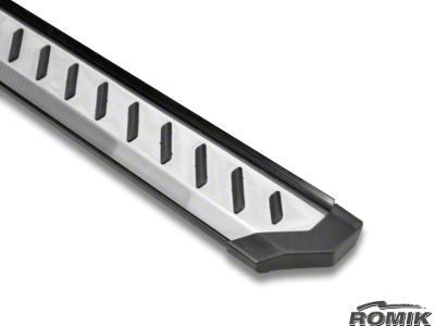 Romik RZR Running Boards; Stainless Steel (21-26 Bronco Sport)
