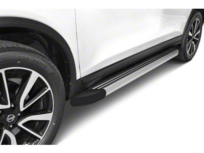 Romik RB2-T DRP Running Boards; Stainless Steel (22-25 Frontier Crew Cab)