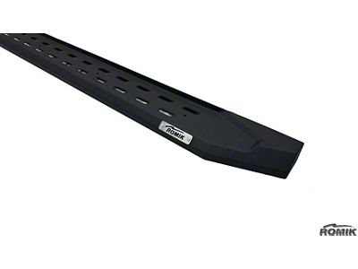 Romik RPT-R Running Boards; Black (20-26 Jeep Gladiator JT)