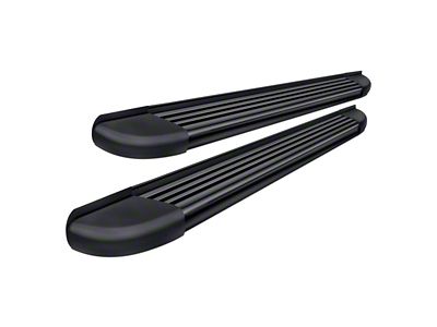 Romik RB2 Running Boards; Black (22-25 Jeep Grand Cherokee WL, Excluding 4xe)
