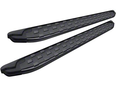 Romik REC-TB Running Boards; Black (05-23 Tacoma Double Cab)