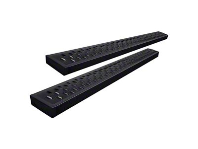 Romik RPD-T Running Boards; Black (17-24 Titan Crew Cab)