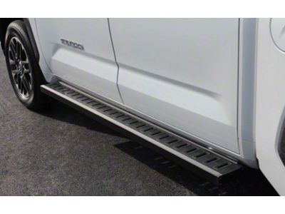 Romik ROF-T DRP Running Boards; Black (22-25 Tundra CrewMax)