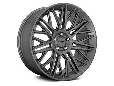 Rotiform JDR Matte Anthracite 6-Lug Wheel; 22x10; 30mm Offset (24-25 Tacoma)