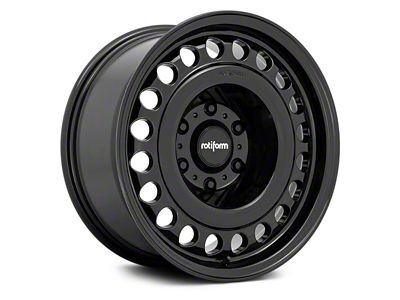 Rotiform STL Gloss Black 6-Lug Wheel; 18x9; 18mm Offset (22-25 Bronco Raptor)