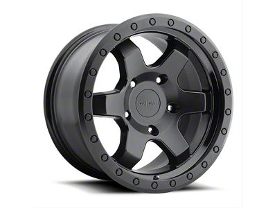 Rotiform SIX-OR Matte Black 6-Lug Wheel; 17x9; 1mm Offset (21-25 Bronco, Excluding Raptor)