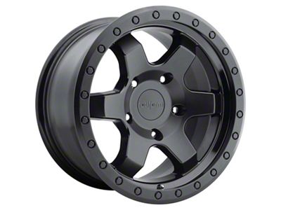Rotiform SIX-OR Matte Black 6-Lug Wheel; 20x9; 1mm Offset (21-25 Bronco, Excluding Raptor)