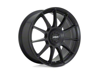 Rotiform DTM Satin Black 5-Lug Wheel; 17x8; 40mm Offset (21-25 Bronco Sport)